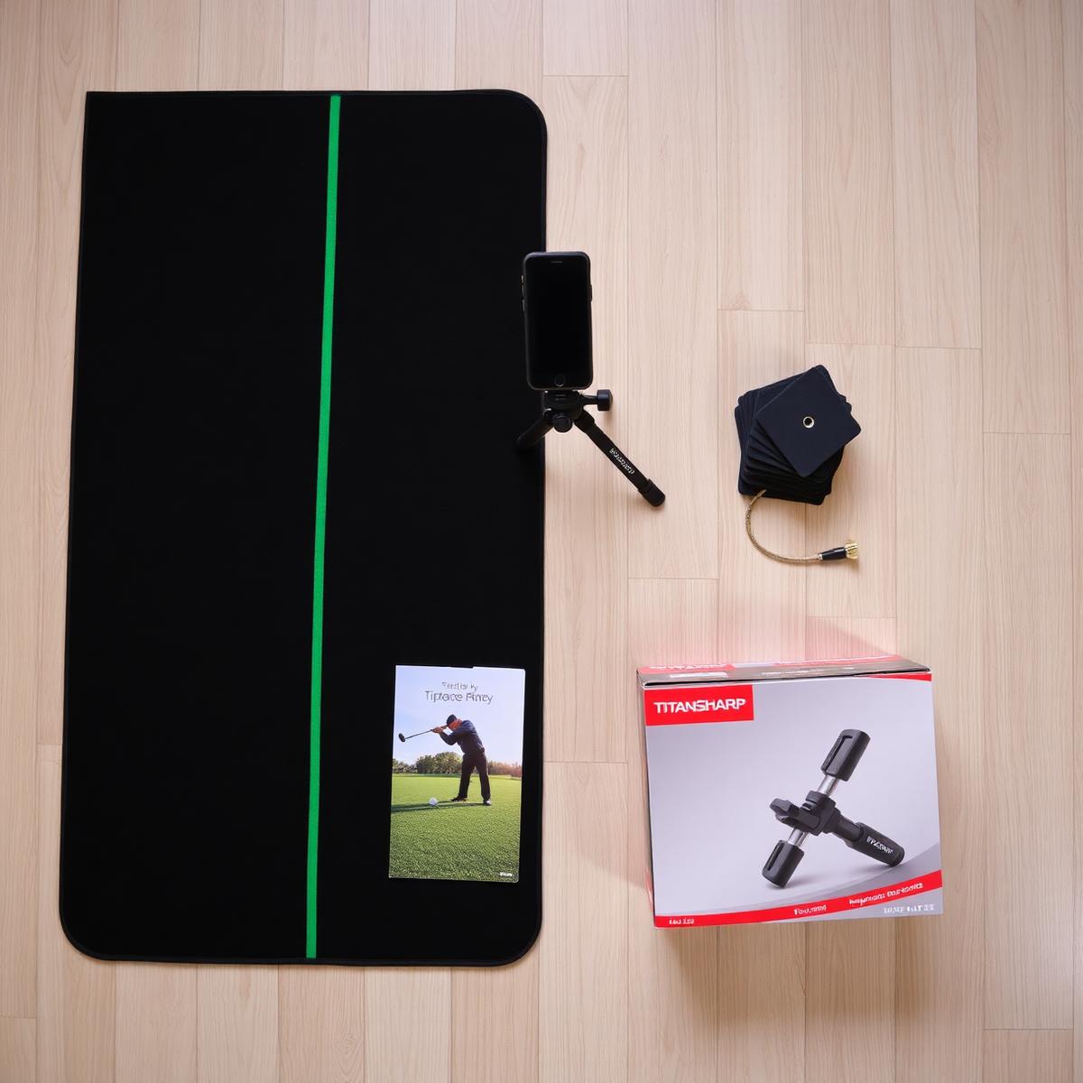 Titansharp Golf At Home bundle contents